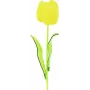 EUROPALMS Crystal Tulip Kunstlill, kollane, 61 cm, 12 tk pakk 82600207