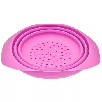 LURCH kokkupandav kurn värvi viinamari 24 cm silikoon PP-alusega 210286