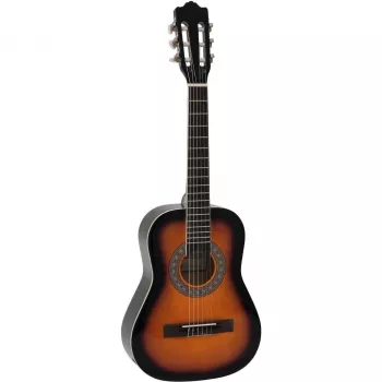 Dimavery AC-303 Klassikaline Kitarr 1/2 Sunburst 535 mm Mensuur 6-keelne