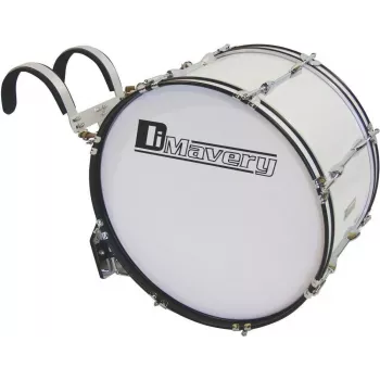 DIMAVERY MB-422 marsi bass trumm 22x12 valge 26010360