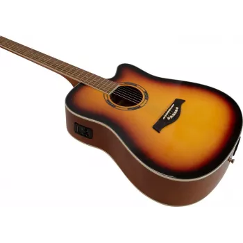 DIMAVERY DR-520 Dreadnought akustiline kitarr, Sunburst 26231274