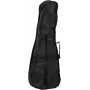 Dimavery pehme kott kontsert-ukulelele, 3 mm polsterdus, must 26342007