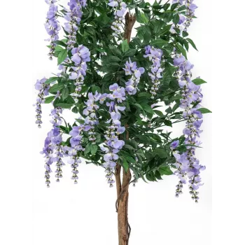 EUROPALMS Kunstlik kuldvihm, lillad õied, 180 cm 82507136