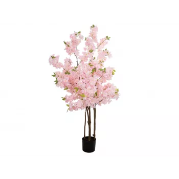 EUROPALMS Kunstlik kirsiõunapuu 3 tüvega, roosé, 160cm 82507834