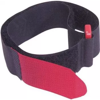 Takjapaelaga kaablivits 25x480 mm, must, 10 tk, korduvkasutatav 30006040