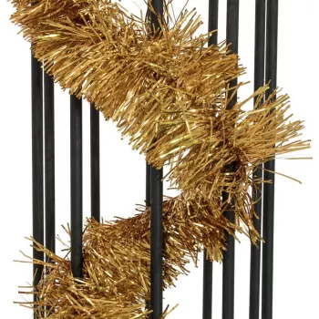 EUROPALMS Metallic Garland, kuldne, 12,5 x 270 cm (8350054B)