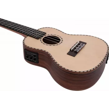 DIMAVERY UK-800 kontsert-ukulele, massiivkuuseplaat 26255857