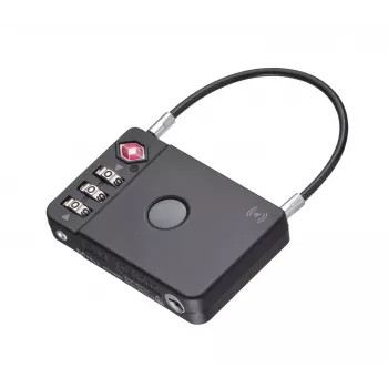 TROIKA TSA kombinatsiooniga pagasilukk TRACK & FIND LOCK (LOK26/BK) - must
