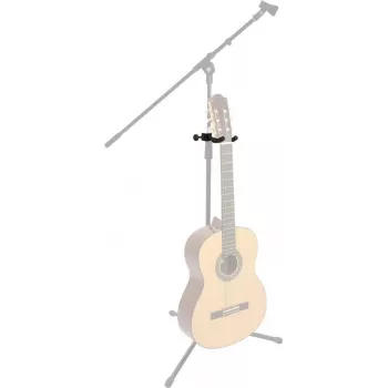 DIMAVERY kitarrhoidja adapter mikrofonistendile, must 26348028
