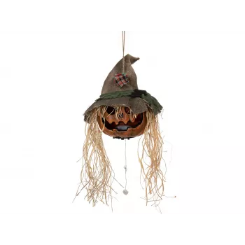 EUROPALMS Halloween neetud kõrvitsapea, 70cm (83316171)