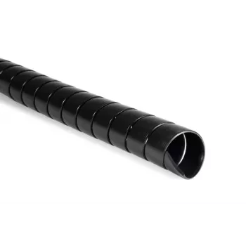 HellermannTyton spiraalne kaablikaitse SPF-50-PP-BK, polüpropüleen, must, 25 m 162-20500