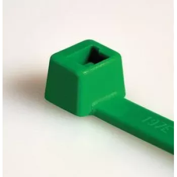 HellermannTyton T80R-N66-GN-C1 Standardne kaablivits, sisemiselt sakiline, 210 mm x 4,6 mm, roheline, 100 tk 116-08015
