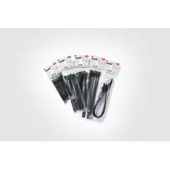 HellermannTyton SOFTFIX vabastatav kaabliköidik 180mm x 7mm must 16-pakk (115-07190)