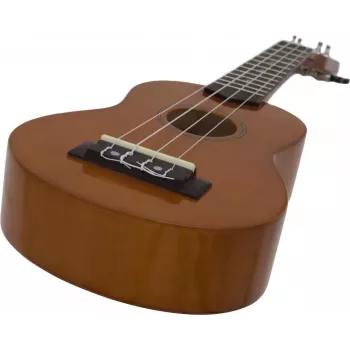 DIMAVERY UK-200 Sopran Ukulele, pruun 26255810