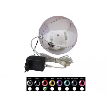 EUROPALMS LED lumesupp 15cm, punane 83501243