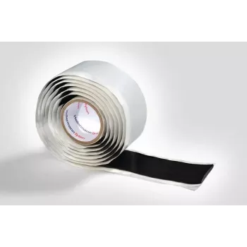 HellermannTyton 711-10300 PVC elektriisolatsiooniteip, must, 19 mm x 20 m, 0,15 mm