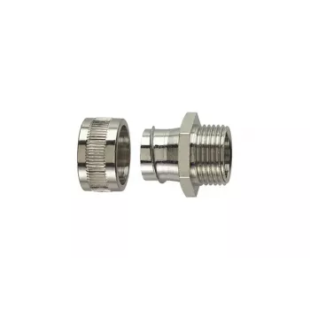 HellermannTyton SC40-FM-M40 nikliga kaetud messingust ühendusliitmik M40 40 mm SC kaablivoolikule