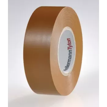HellermannTyton 710-00158 PVC elektriisolatsiooniteip, 19 mm x 20 m, must