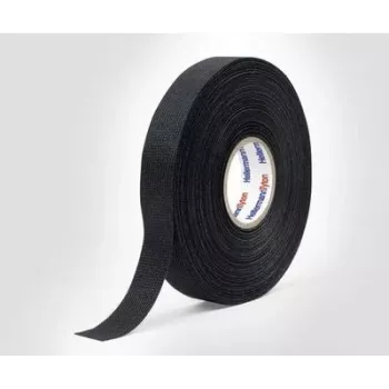 HellermannTyton HTAPE-PROTECT300 iseliituv teip, must, 25 m x 19 mm x 0,3 mm 712-10001