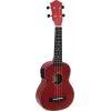 DIMAVERY UK-100 Sopran Ukulele, Lõõmav Punane 26255807