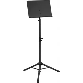 Dimavery OP-1 orkestri noodipult, must, reguleeritava kõrgusega 60–125 cm, terasest