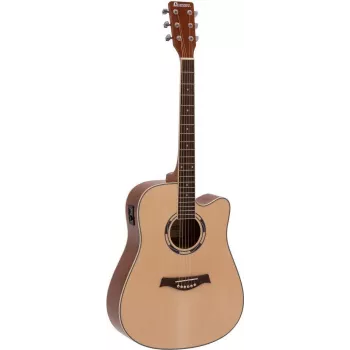 DIMAVERY JK-500 Akustiline Kitarr, Cutaway, Natural 26231388
