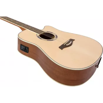 DIMAVERY JK-500 Akustiline Kitarr, Cutaway, Natural 26231388