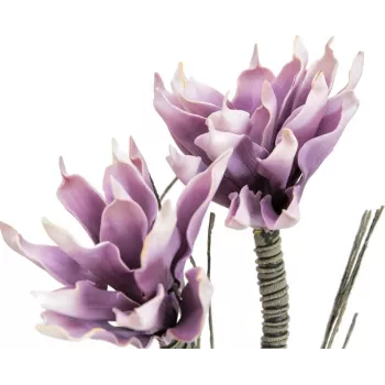 EUROPALMS Kunstlik magnooliaoks, EVA, violetne, 85 cm 82530585