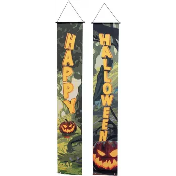 EUROPALMS Halloweeni bänner, Geisterwald, 2-osaline komplekt, 30x180cm (80164207)