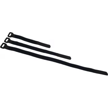 ACCESSORY BS-1 takjakinnitusega kaablivits 25x195mm, must, 10 tk pakk 30006023