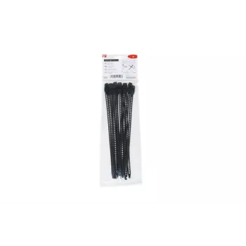 HellermannTyton SOFTFIX® vabastatav kaablivits 260 x 7 mm, must, 12-pakk 115-07270
