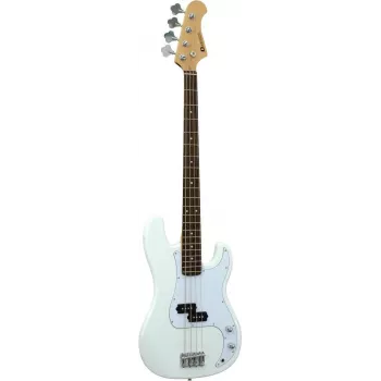 DIMAVERY PB-320 E-bass, valge (26221130)