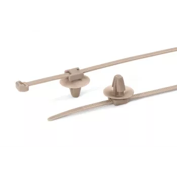 HellermannTyton 156-01091 PT2AP2SFT6.5-PEEK-BGE kaabliköis 145 mm 3,4 mm beež (1 tk)
