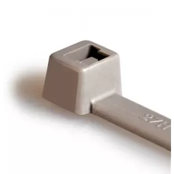 HellermannTyton T80R kaablivits, polüamiid 6.6, hall, 360 mm x 4.6 mm, 100 tk (116-08018)