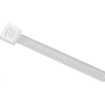 HellermannTyton standardne kaablivits, sisemiselt sakiline, 245 mm x 4,6 mm, läbipaistev, 100 tk (UB250C-N-PA66-NA-C1) 905-72001