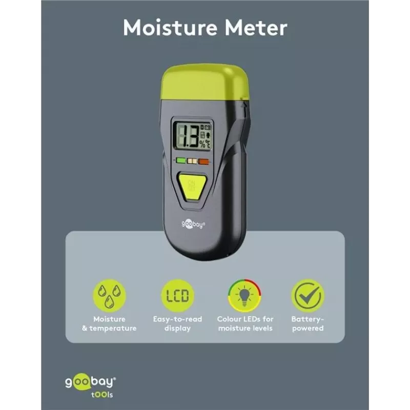 Goobay Tools niiskusmõõtur 77832