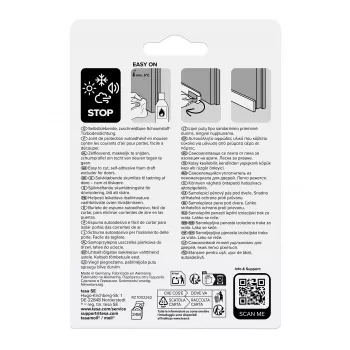 tesamoll UNIVERSAL ukse tihenduslint valge 38 mm x 1 m (05422-00100-01)