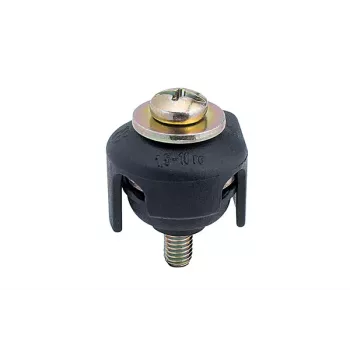 HellermannTyton 435-01559 isekleepuv kaablivitsa kinnitusalus, must, PA66, 28x28 mm, 20 tk