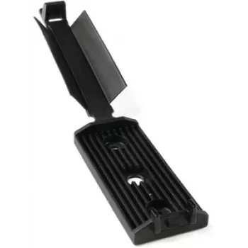 HellermannTyton FKH80 kruvikinnitusega kaablivitsa alus, must PA66, 25mm x 56,5mm, 100 tk 151-16800