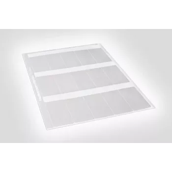 HellermannTyton 594-81104 termosiirdetransferi silt läbipaistev valge 100mm x 100mm 1000 silti
