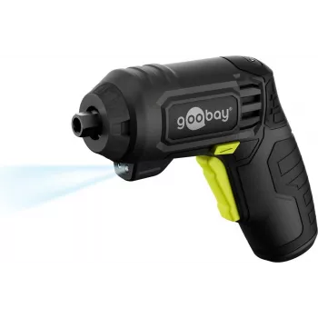 Goobay Mini juhtmeta kruvikeeraja komplekt 31-osaline püstolkäepide 28 otsakuga ja Micro-USB laadimisega (77818)