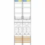 f-tronic Mõõteseadmepaneel 2-väljaline E219 H=1350mm 4-eHZ 7143016