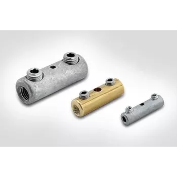 HellermannTyton 435-01508 tsingitud terasest maandusjuhtme ühendusdetail M8 (100 tk pakk)