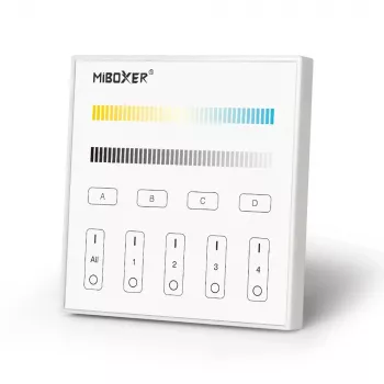 Miboxer LED nutikas DALI värvustemperatuuri puutepaneel DT8 (DP2S)