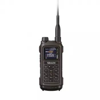Albrecht Tectalk Duo PMR446 Freenet 1W kahesuunalise raadio komplekt must 29148