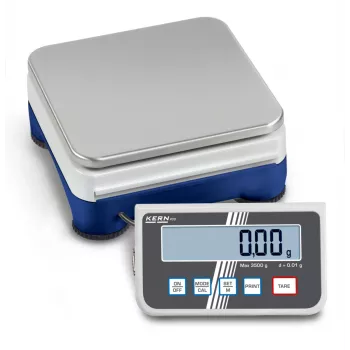 KERN PCD 2500-2 täppiskaal 2500 g mahutavus, 0,01 g loetavus
