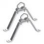 WEIß MHZ2060 seinakinnituskomplekt teras 20 cm valge (39062)