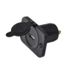 IWH USB süvispaigaldusega laadimispesa 12/24V, 2,1A, 1x USB-A, paneelipaigaldus 019004