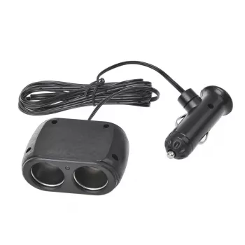 IWH kahekordne pistikupesa maksimaalne vool 10 A 12/24 V DC (019012)