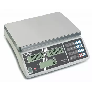 Kern CXB 30K2 loenduskaal, 30 kg x 2 g, roostevabast terasest platvorm, RS-232, laetav aku